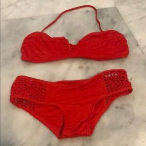 Red Frankies Bikinis bikini